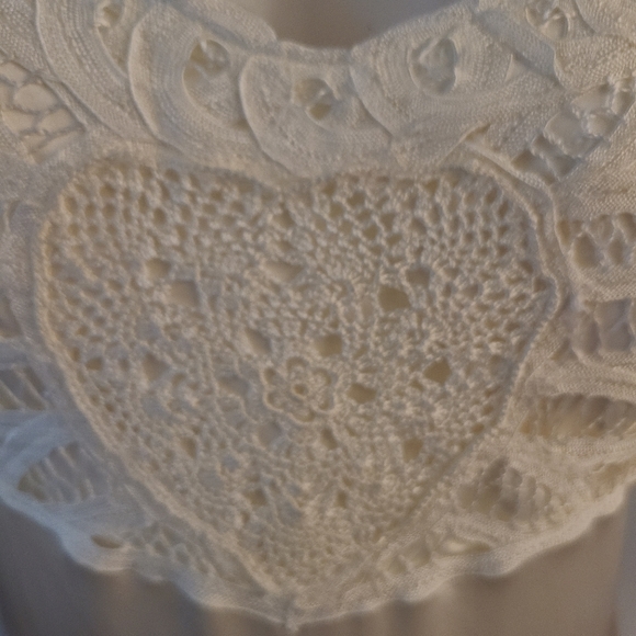 SOLD!!Issue Women's 100% Silk Embroidery Crisscross  Back Gown - Picture 8 of 11